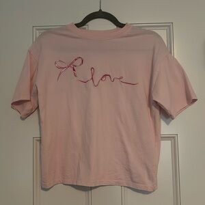 ZARA pink tshirt